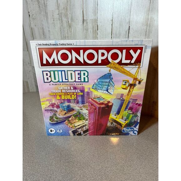 Monopoly Builder‎ Board Game, - Picture 1 of 2